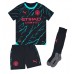 Dječji Nogometni Dres Manchester City Kevin De Bruyne #17 Rezervni 2023-24 Kratak Rukav (+ Kratke hlače)